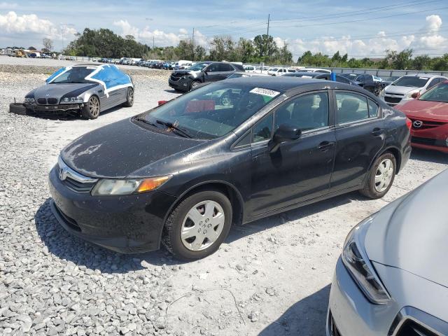 HONDA CIVIC 2012 with VIN 2HGFB2F51CH566365 - Photo from auction