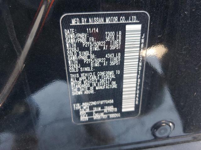 Photo 14 from auction – 2015 INFINITI QX80 with VIN JN8AZ2ND1F9770458