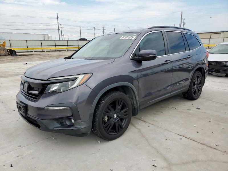 HONDA PILOT SE 2021 with VIN 5FNYF6H22MB013415 - Photo from auction