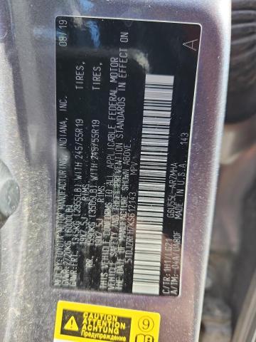 Photo 14 from auction – 2019 TOYOTA HIGHLANDER with VIN 5TDJZRFH7KS612143