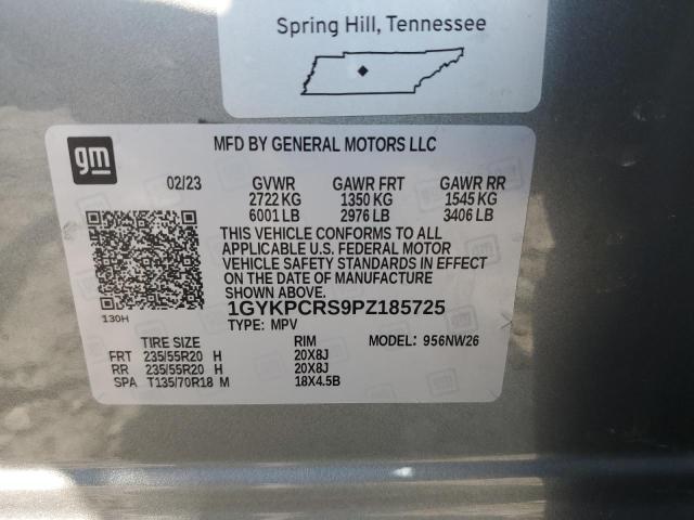 Photo 14 from auction – 2023 CADILLAC XT6 with VIN 1GYKPCRS9PZ185725