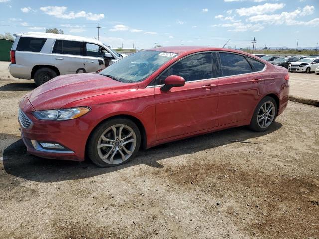 FORD FUSION S 2017 with VIN 3FA6P0G74HR215701 - Photo from auction