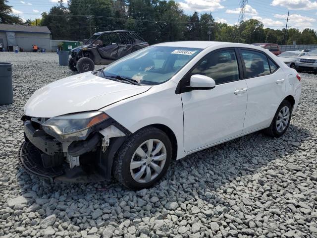 TOYOTA COROLLA L 2015 with VIN 2T1BURHE9FC425796 - Photo from auction