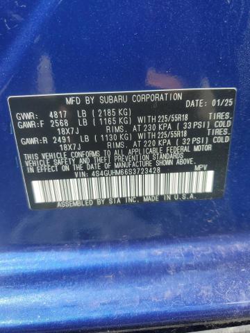 Photo 14 from auction – 2025 SUBARU CROSSTREK with VIN 4S4GUHM66S3723428