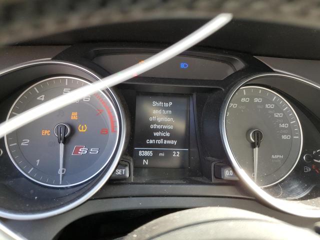 Photo 9 from auction – 2014 AUDI S5 PREMIUM with VIN WAUCGAFR1EA011950
