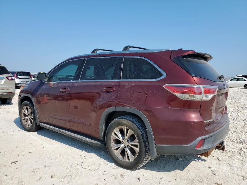 Photo 2 from auction – 2015 TOYOTA HIGHLANDER XLE with VIN 5TDKKRFH7FS049058