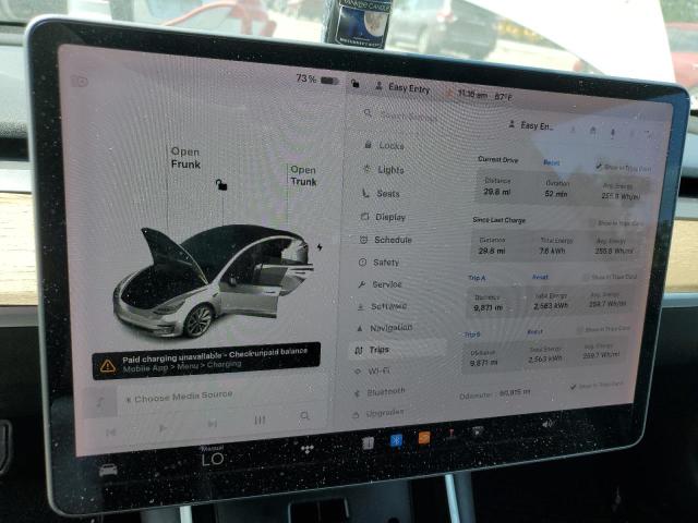 Photo 9 from auction – 2019 TESLA MODEL 3 with VIN 5YJ3E1EA2KF466510
