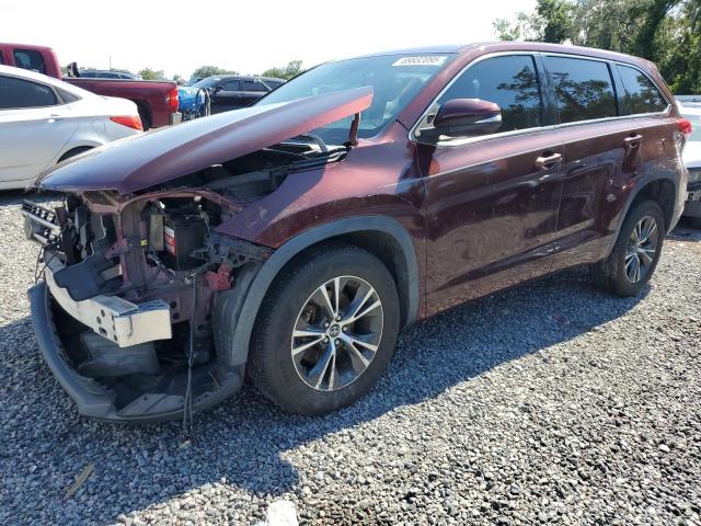 TOYOTA HIGHLANDER 2018 with VIN 5TDZARFH1JS036820 - Photo from auction