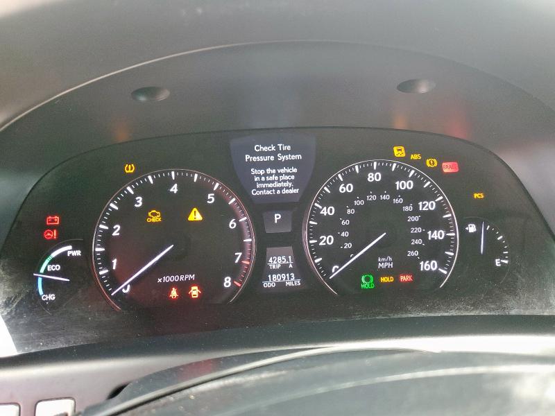 Photo 9 from auction – 2008 LEXUS LS 600HL with VIN JTHDU46F685008089