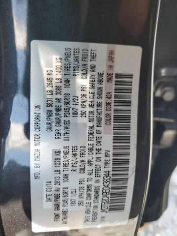 Photo 14 from auction – 2014 MAZDA CX-9 with VIN JM3TB2CA9E0438344
