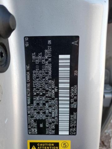 Photo 14 from auction – 2011 LEXUS RX 350 with VIN 2T2ZK1BA8BC045978