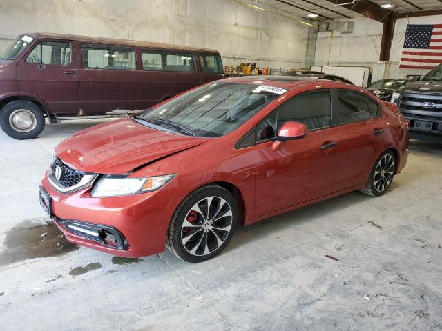 HONDA CIVIC SI 2013 with VIN 2HGFB6E52DH708555 - Photo from auction