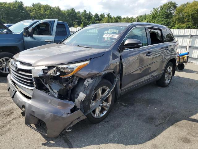 TOYOTA HIGHLANDER 2016 with VIN 5TDDKRFH5GS247552 - Photo from auction