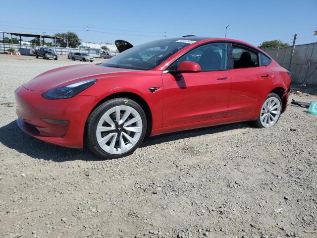 TESLA MODEL 3 2023 with VIN 5YJ3E1EA0PF691886 - Photo from auction