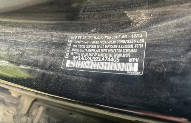 Photo 10 from auction – 2014 PORSCHE CAYENNE GT with VIN WP1AD2A28ELA74405