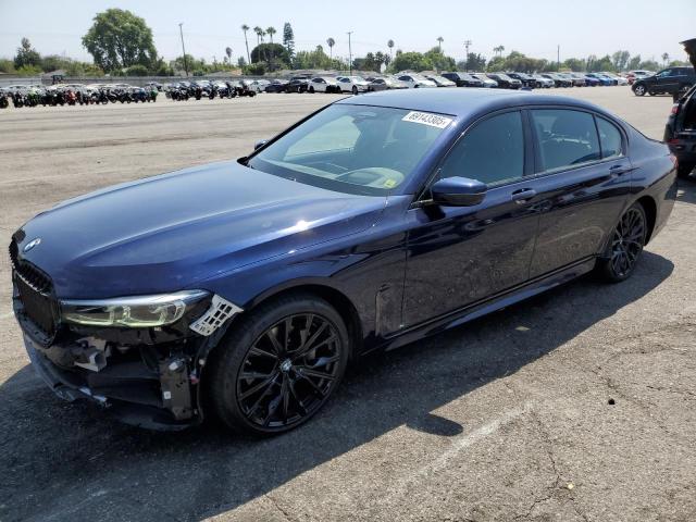 BMW 740 I 2022 with VIN WBA7T2C05NCJ43929 - Photo from auction