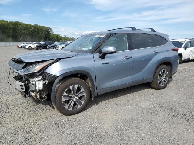 TOYOTA HIGHLANDER 2021 مع رقم تعريف المركبة 5TDGBRCH3MS061554 - صورة من المزاد