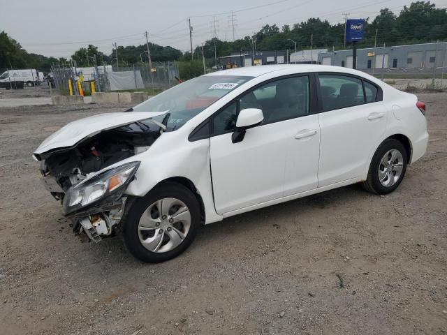 HONDA CIVIC LX 2013 with VIN 19XFB2F56DE278465 - Photo from auction