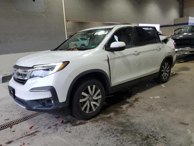 HONDA PILOT EXL 2021 with VIN 5FNYF6H54MB093942 - Photo from auction