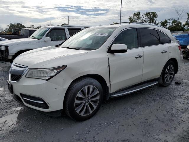 ACURA MDX TECHNO 2016 with VIN 5FRYD4H46GB038090 - Photo from auction