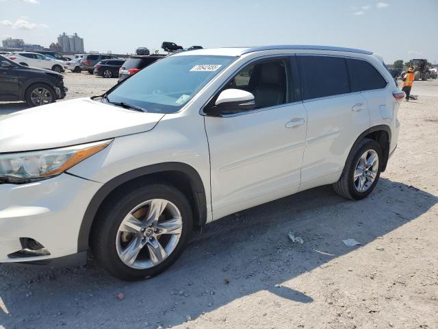 TOYOTA HIGHLANDER 2016 with VIN 5TDYKRFH2GS124616 - Photo from auction