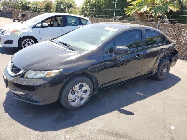HONDA CIVIC LX 2014 with VIN 19XFB2F50EE220823 - Photo from auction
