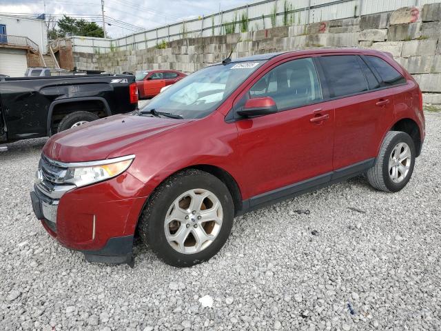 FORD EDGE SEL 2013 with VIN 2FMDK3JC0DBA54047 - Photo from auction