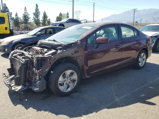 HONDA CIVIC LX 2015 with VIN 2HGFB2F59FH521095 - Photo from auction