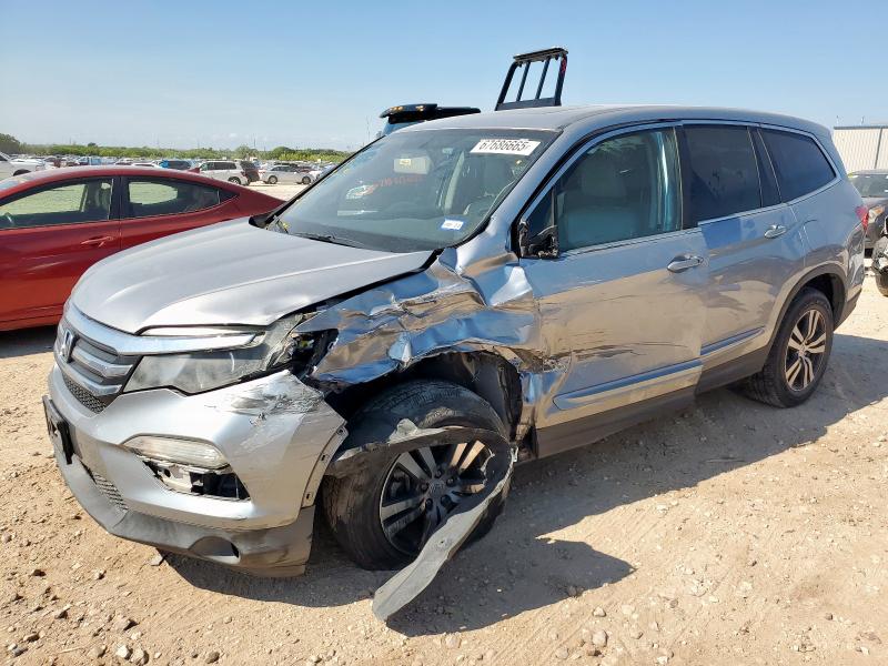 HONDA PILOT EXL 2017 with VIN 5FNYF5H59HB006150 - Photo from auction