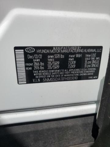 Photo 14 from auction – 2023 HYUNDAI SANTA FE L with VIN 5NMS5DA11PH003010