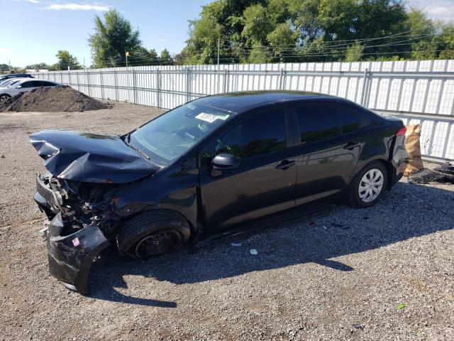 TOYOTA COROLLA LE 2021 with VIN 5YFBPMBE2MP158260 - Photo from auction