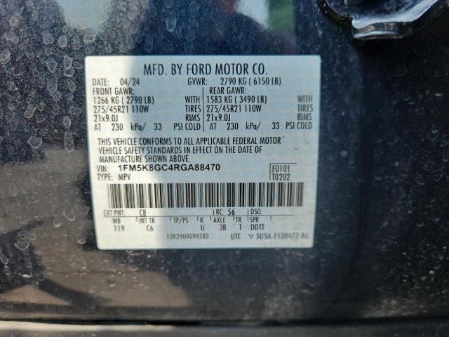 Photo 14 from auction – 2024 FORD EXPLORER S with VIN 1FM5K8GC4RGA88470