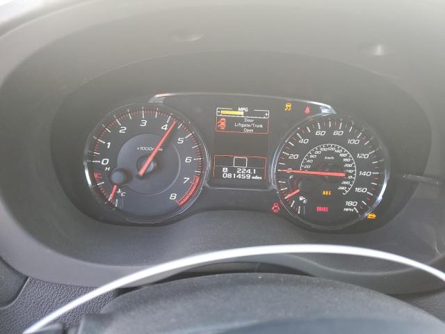Photo 9 from auction – 2019 SUBARU WRX with VIN JF1VA1A61K9821642