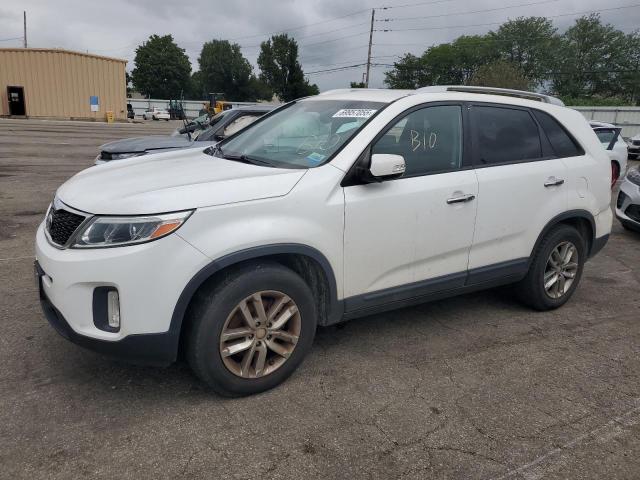 KIA SORENTO LX 2014 with VIN 5XYKT3A64EG531465 - Photo from auction