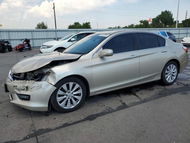 HONDA ACCORD EXL 2015 with VIN 1HGCR2F83FA010747 - Photo from auction