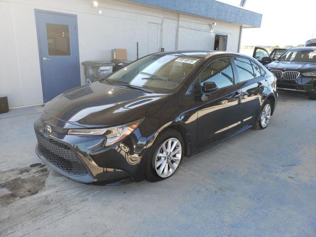 TOYOTA COROLLA LE 2021 with VIN JTDVPMAE9MJ165192 - Photo from auction