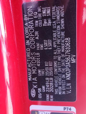 Photo 14 from auction – 2018 KIA SOUL + with VIN KNDJP3A56J7610618