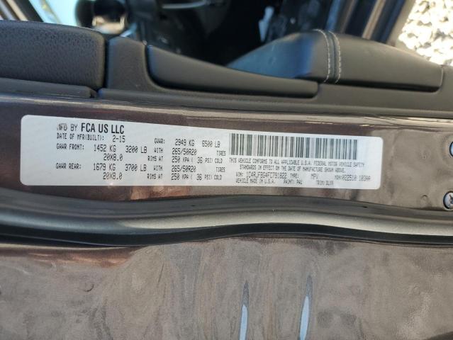Photo 14 from auction – 2015 JEEP GRAND CHER with VIN 1C4RJFBG4FC791822