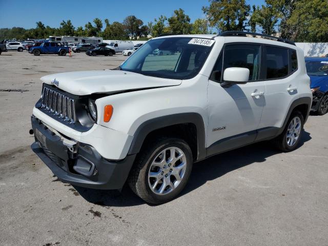 JEEP RENEGADE L 2017 with VIN ZACCJBBB0HPG57231 - Photo from auction