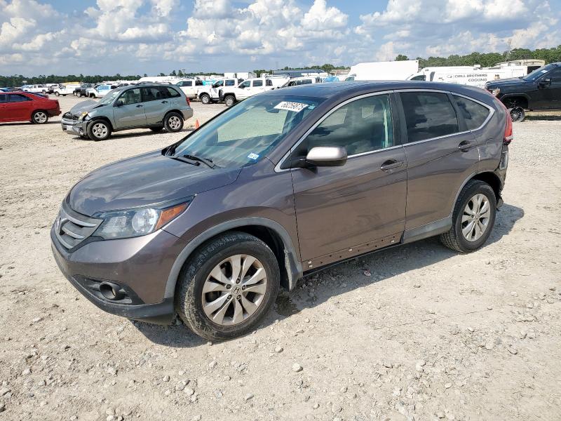 HONDA CR-V EX 2014 with VIN 3CZRM3H53EG701724 - Photo from auction