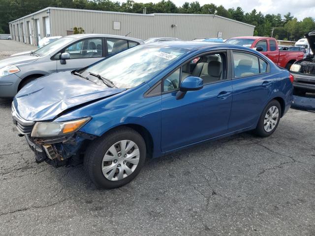 HONDA CIVIC LX 2012 with VIN 2HGFB2F59CH536417 - Photo from auction