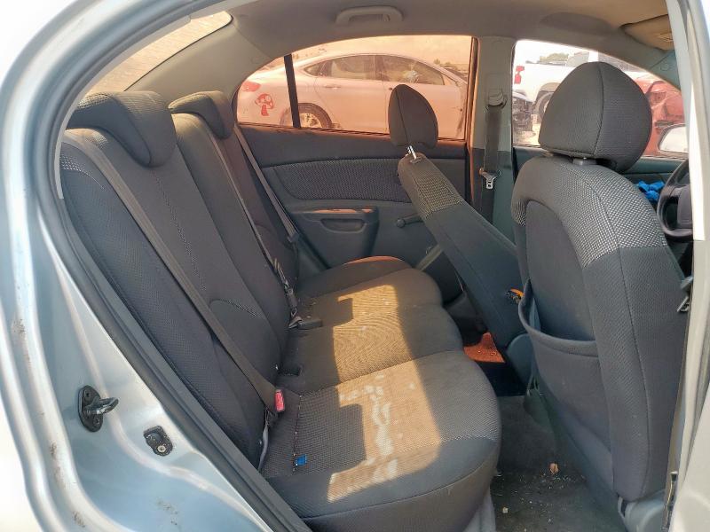 Photo 10 from auction – 2006 KIA RIO with VIN KNADE123666159852