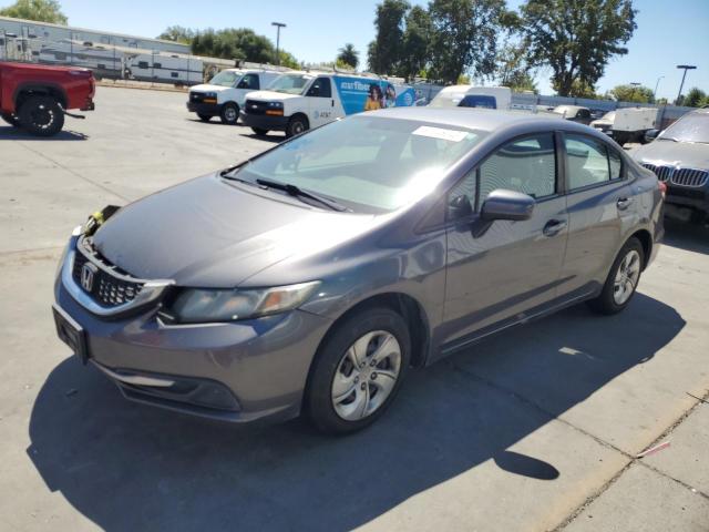 HONDA CIVIC LX 2014 with VIN 19XFB2F50EE267110 - Photo from auction