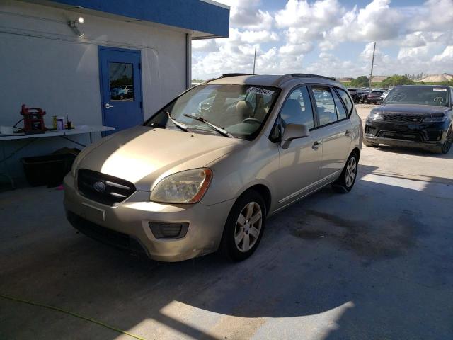 KIA RONDO BASE 2007 with VIN KNAFG525677046328 - Photo from auction
