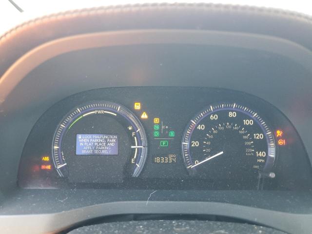 Photo 9 from auction – 2010 LEXUS HS 250H with VIN JTHBB1BA1A2012001
