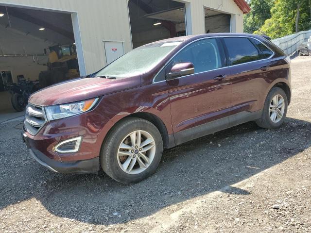 FORD EDGE SEL 2017 with VIN 2FMPK4J96HBC20245 - Photo from auction