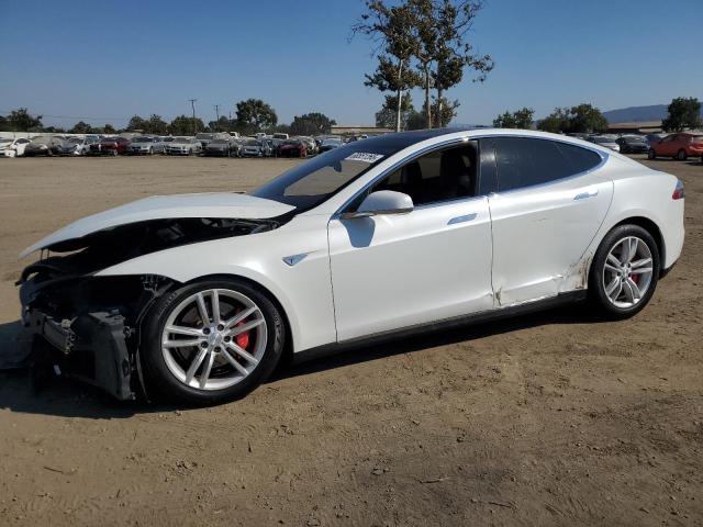 TESLA MODEL S 2014 with VIN 5YJSA1H27EFP65474 - Photo from auction