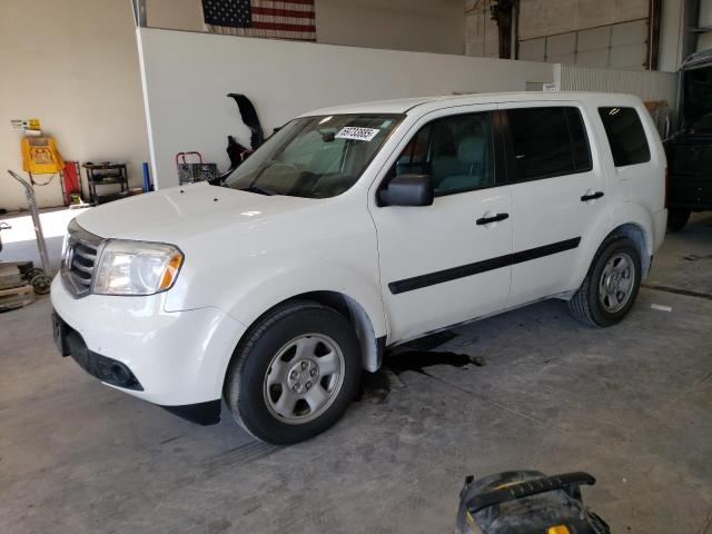 HONDA PILOT LX 2014 with VIN 5FNYF4H21EB029384 - Photo from auction