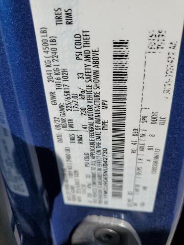 Photo 14 from auction – 2022 FORD ESCAPE SE with VIN 1FMCU9G65NUB42730