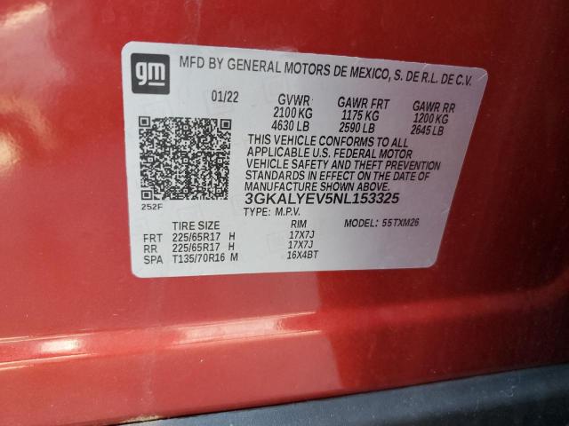 Photo 14 from auction – 2022 GMC TERRAIN AT with VIN 3GKALYEV5NL153325